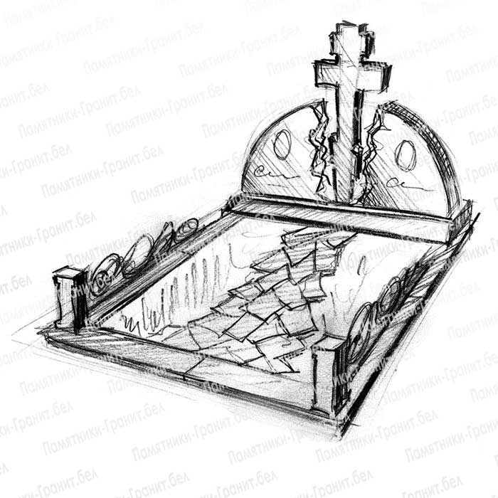 эскизы эксклюзивных памятников фото