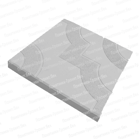 Укладка плитки на могилу Городок фотография