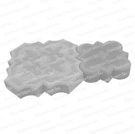 Укладка плитки на могилу Городок фотография