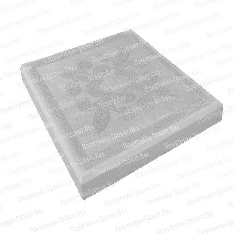 Укладка плитки на могилу Городок фотография