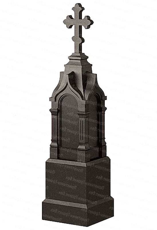 Памятник с крестом в Городок на могилу фото