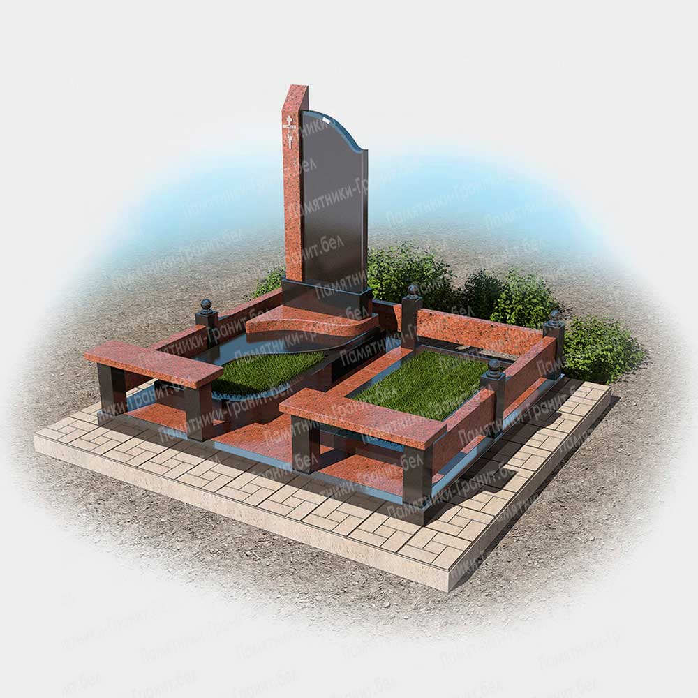 Гранитный памятник в Городок
